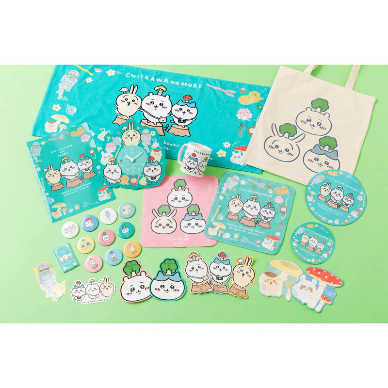 ちいかわ ちいかわの森フェイスタオル - Image 4