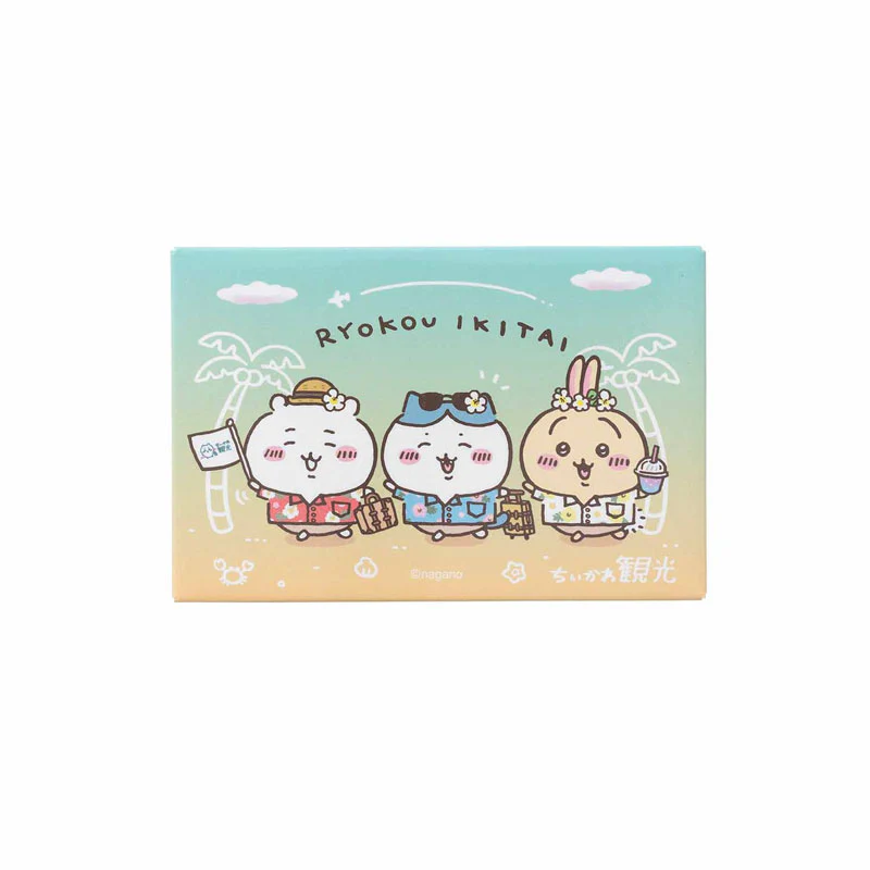 ちいかわ観光 スクエアマグネット（旅行いきたい） - Image 2