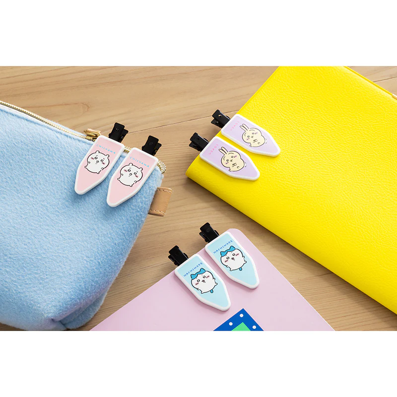 ちいかわ ソフトカラー前髪クリップ（ハチワレ） - Image 4