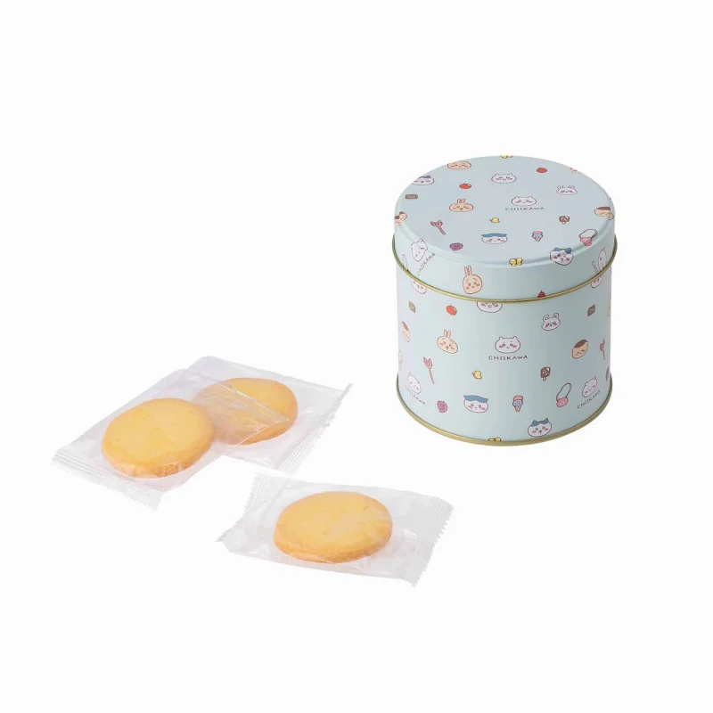 ちいかわ ラウンド缶入りクッキー（プレーン）