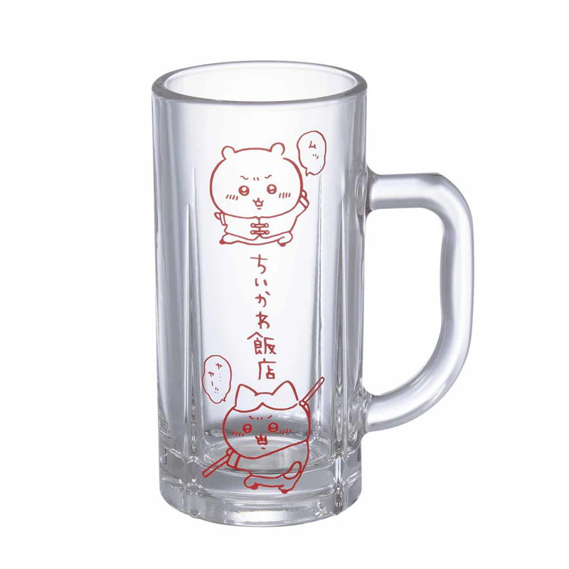 ちいかわ飯店 ジョッキグラス（ちいかわ・ハチワレ）