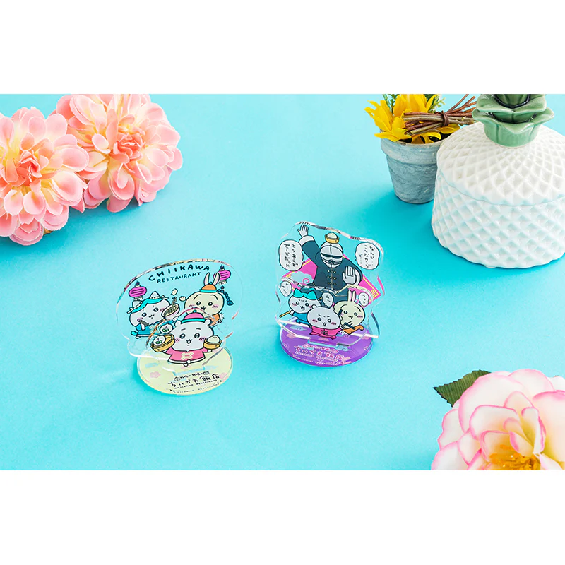 ちいかわ飯店 レイヤーアクリルスタンド（めしあがれ） - Image 2