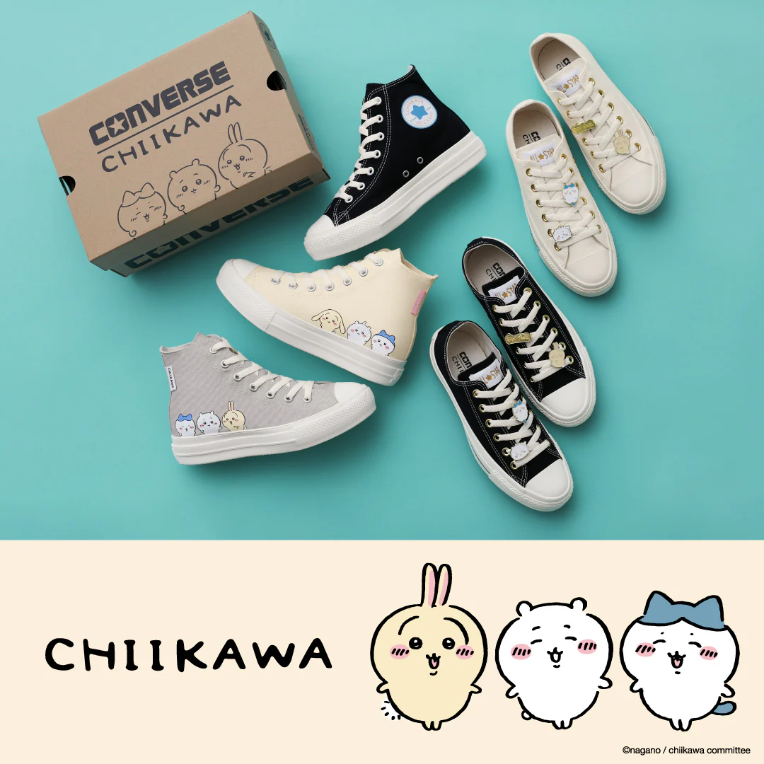 ã¡ããã CONVERSEÃã¡ããã ALL STAR LIGHT PLTS PT HI / CHIIKAWA CREAMãä»ã®ååãšåæè³Œå
¥äžå¯ã - Image 2