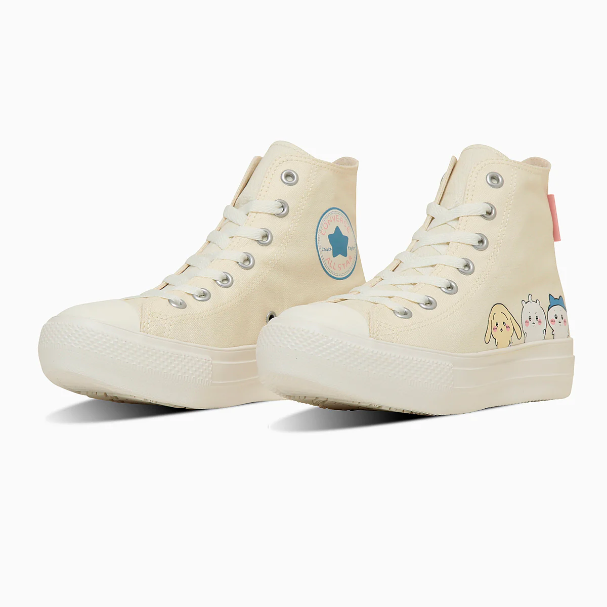 ã¡ããã CONVERSEÃã¡ããã ALL STAR LIGHT PLTS PT HI / CHIIKAWA CREAMãä»ã®ååãšåæè³Œå
¥äžå¯ã - Image 7