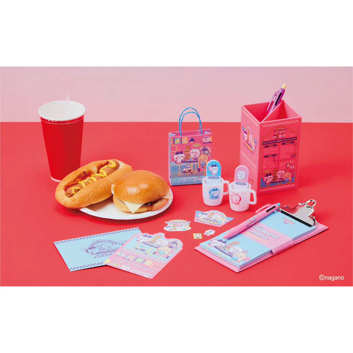 ちいかわ シャープ＆2ボールペン（ちいかわ DINER ランチ） - Image 2