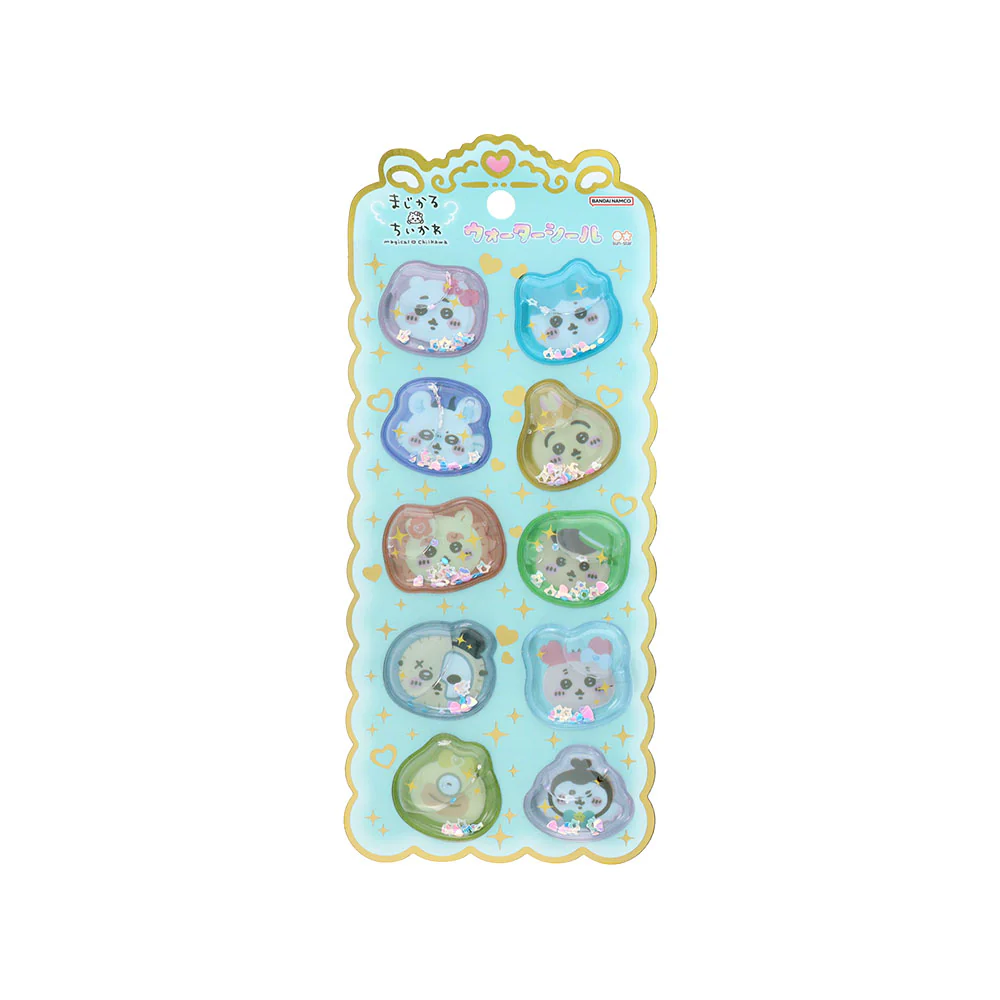 ちいかわ まじかるちいかわ ウォーターシール(おかお)