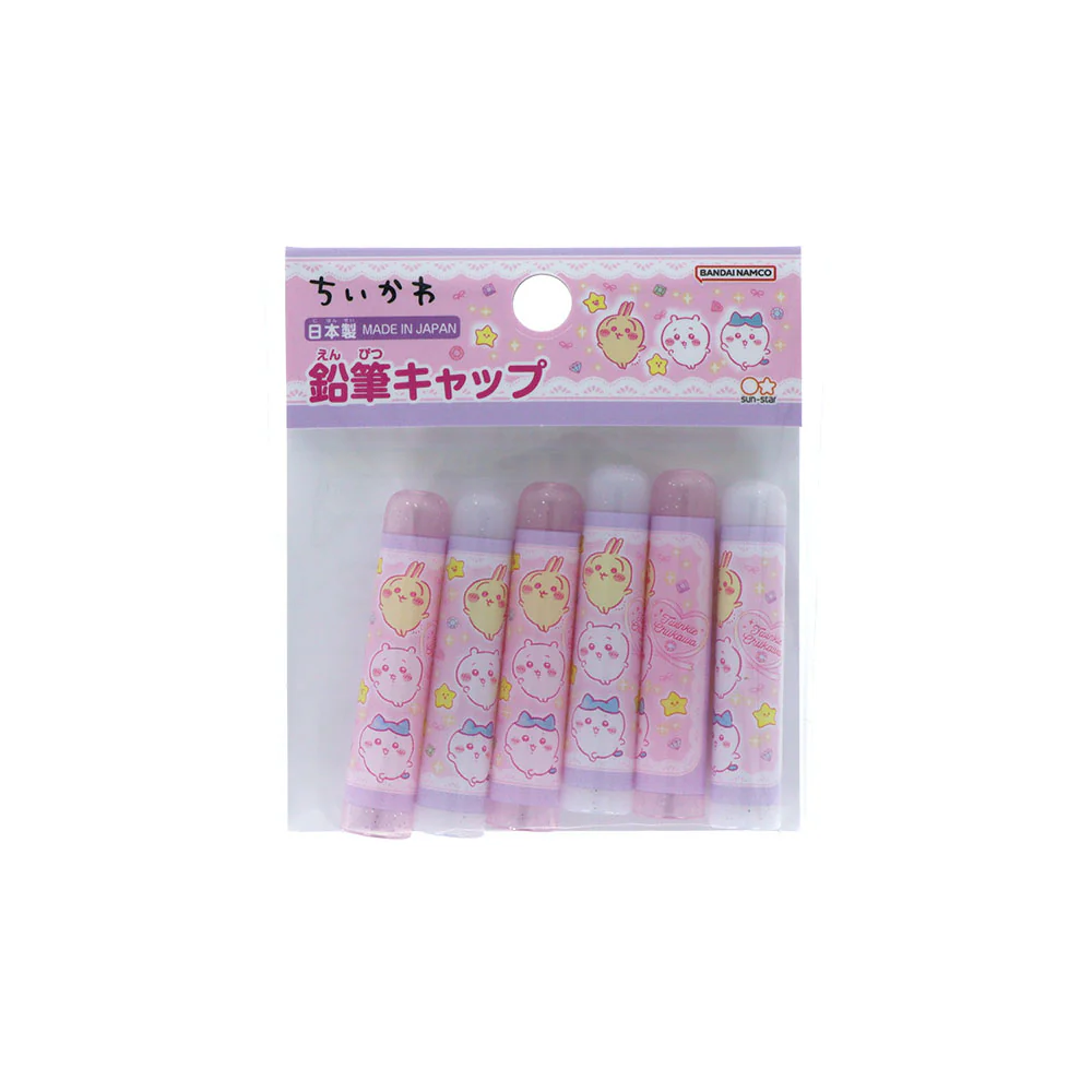 ちいかわ 鉛筆キャップ(Twinkle Chiikawa) 6本