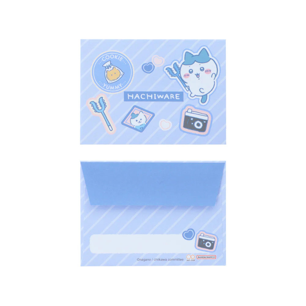 ちいかわ 缶入ミニレターセット(ハチワレ) - Image 8