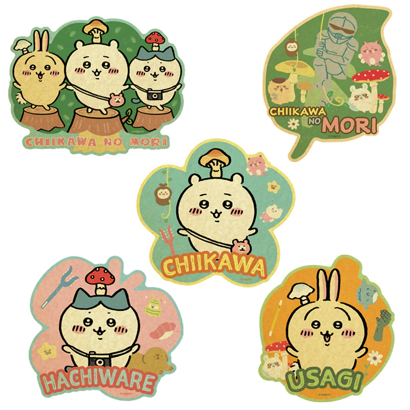 ちいかわ トラベルステッカー（1）ちいかわ＆ハチワレ＆うさぎ - Image 3