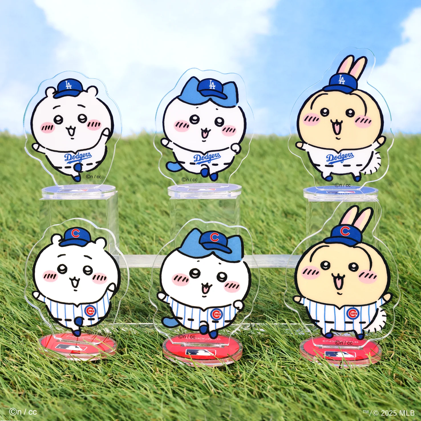 ちいかわ×MLB TOKYO SERIES アクリルスタンド①ちいかわ(ドジャース) - Image 2