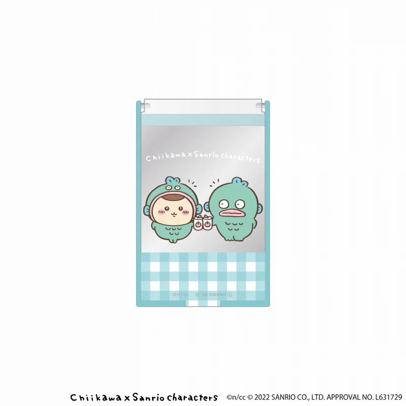 ちいかわ×サンリオキャラクターズ ミラーS（ハンギョドンくりまんじゅう）