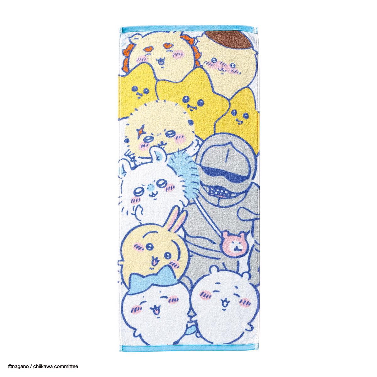 ちいかわ フェイスタオル(ハイ!チーズ!)